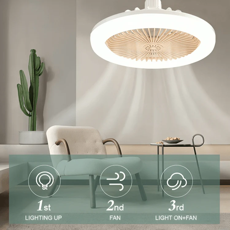 AirLume™ | Takfläkt Med Belysning, Fjärrkontroll Och Aromaterapi - Image 5