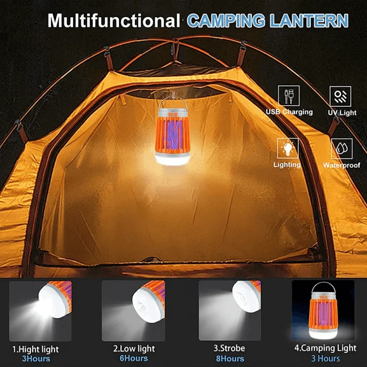 BuzzBlock™ | Solcellsdriven Myggavvisande Lampa - Image 6