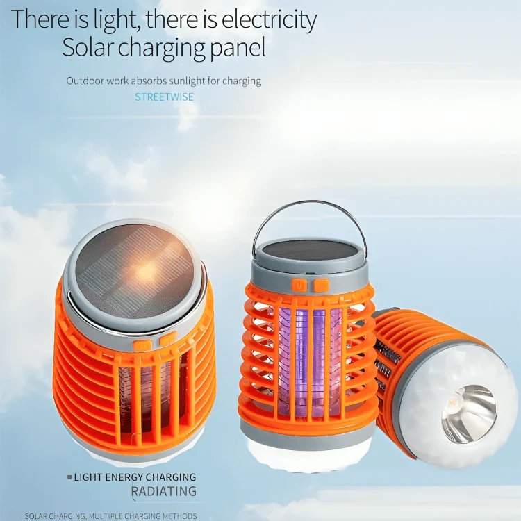 BuzzBlock™ | Solcellsdriven Myggavvisande Lampa - Image 7
