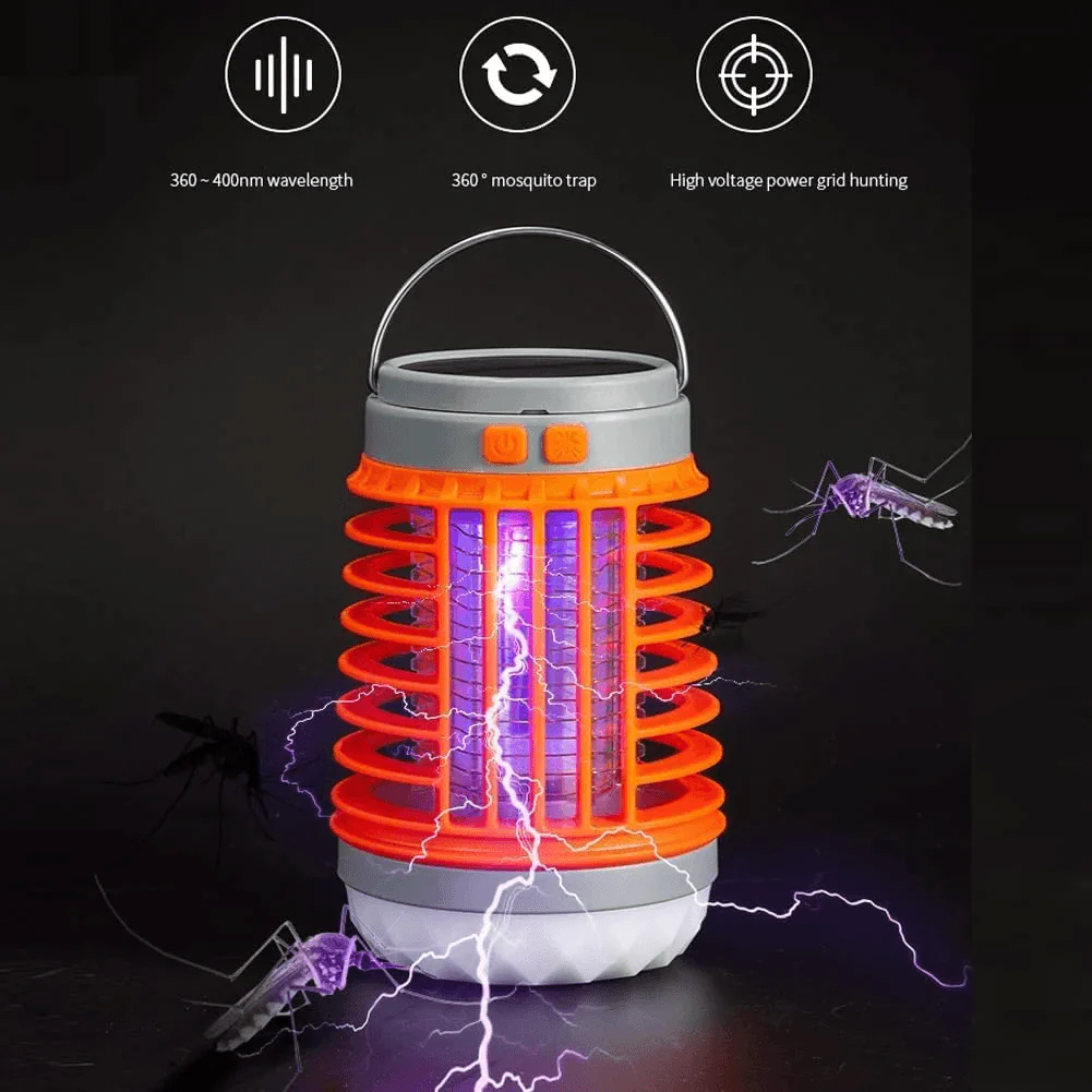 BuzzBlock™ | Solcellsdriven Myggavvisande Lampa - Image 8