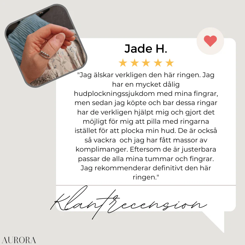 1 + 1 GRATIS IDAG | CalmComfort™ - Justerbar pärl-ring - Image 6