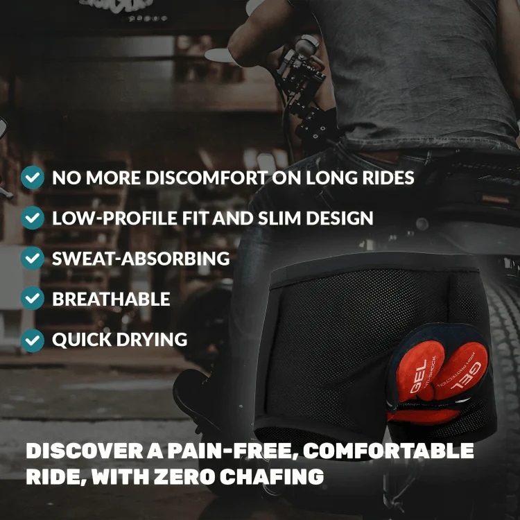 ComfortRide™ | Shorts för Motorcykel