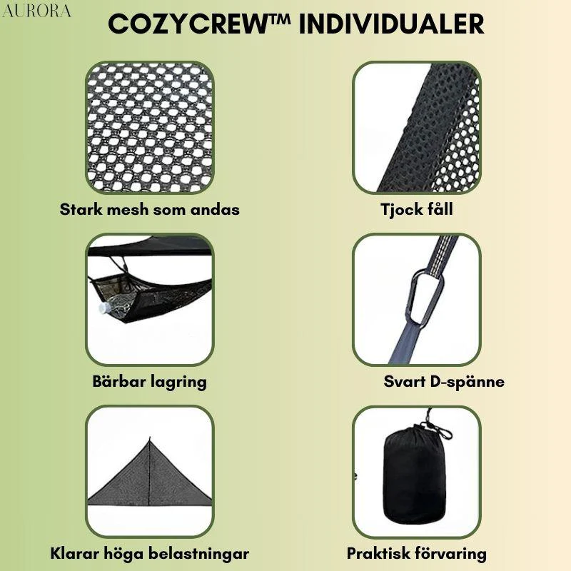 TILLFÄLLIGT 50% RABATT | CozyCrew™ - Hängmatta för flera personer - Image 4