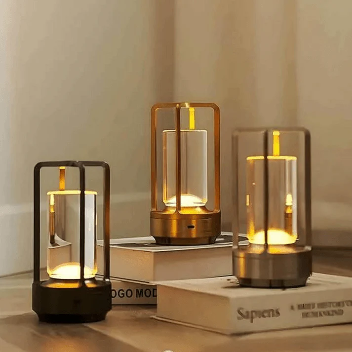 CrystalAura™ |  Lysande Trådlös Bordslampa - Image 4