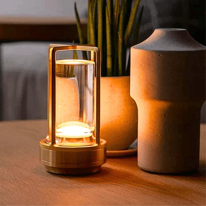 CrystalAura™ |  Lysande Trådlös Bordslampa - Image 5