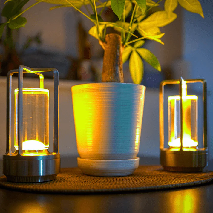 CrystalAura™ |  Lysande Trådlös Bordslampa - Image 6