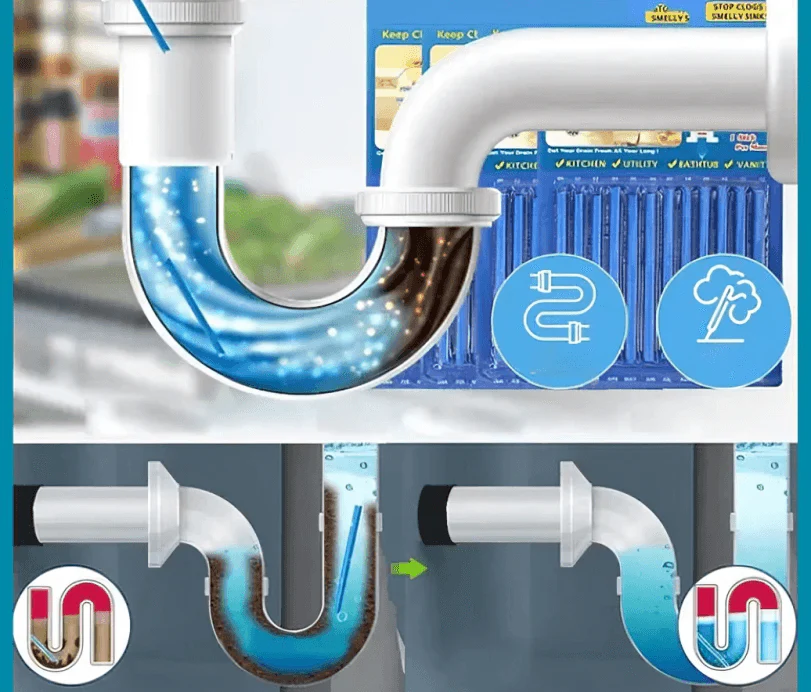 1 + 1 GRATIS IDAG | DrainStix™ | Magiska Dräneringsstavar - Image 2