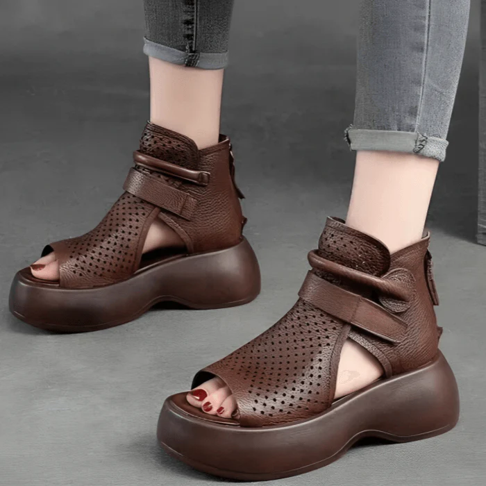 TILLFÄLLIGT 50% RABATT | Elara™ | Ortopediska Sandaler - Image 2