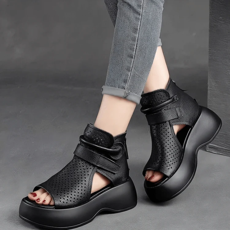 TILLFÄLLIGT 50% RABATT | Elara™ | Ortopediska Sandaler - Image 4