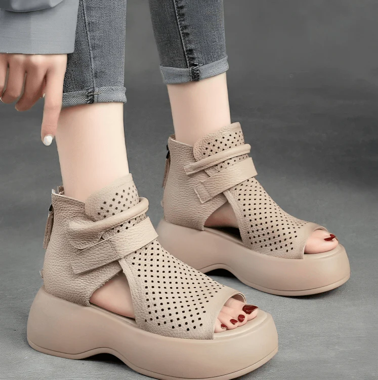 TILLFÄLLIGT 50% RABATT | Elara™ | Ortopediska Sandaler - Image 6