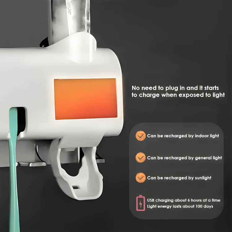 GermShield™ | Smart UV-tandborsthållare - Image 4