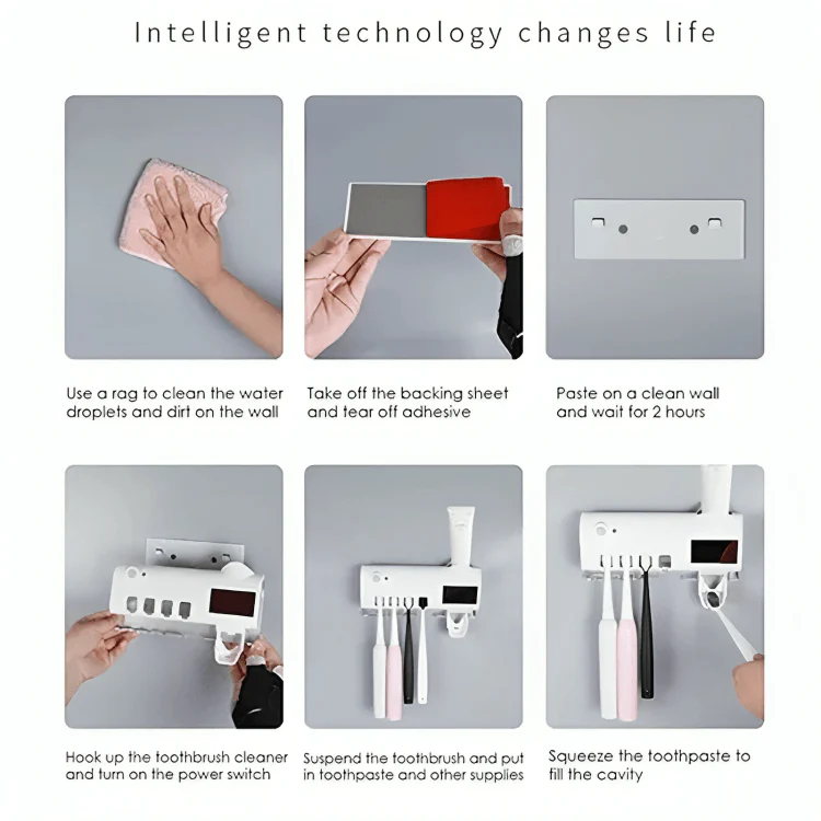 GermShield™ | Smart UV-tandborsthållare - Image 5