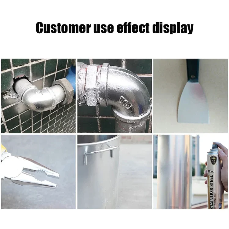 GleamSteel™ | Rostfritt stål krom sprayfärg - Image 4