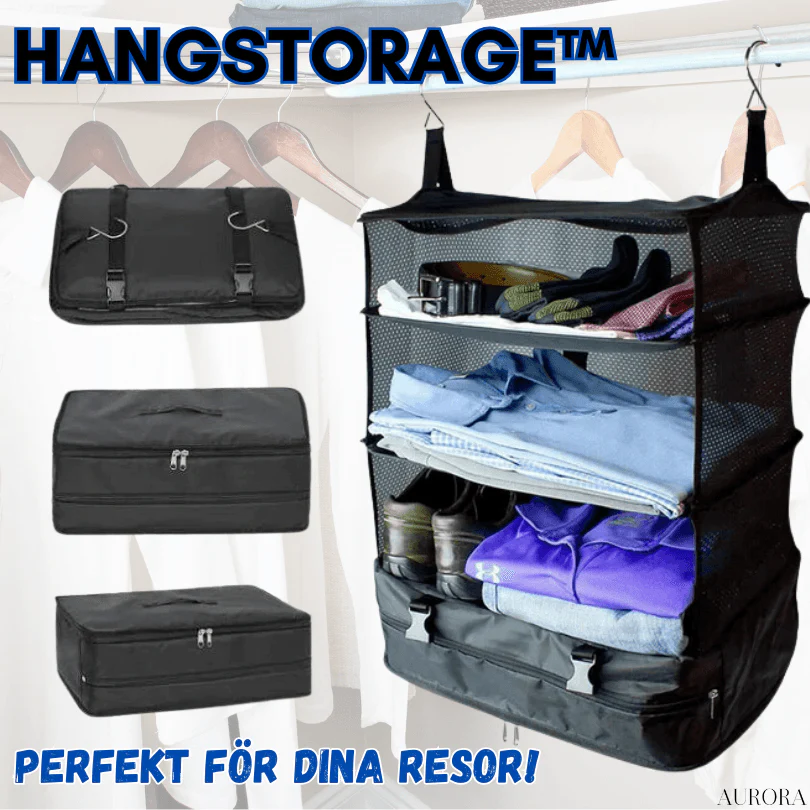 HangStorage™️ | Ta med mer, även med mindre utrymme!
