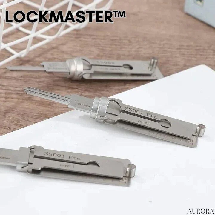 TILLFÄLLIGT 60% RABATT | LockMaster™ - Precisionsverktyg för låssmeder