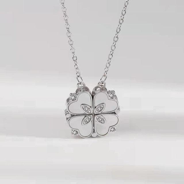 LuckyHeart™ | Magiskt Magnetiskt Klöverhjärthalsband - Image 12
