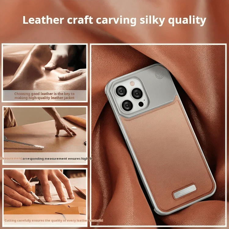 LuxeCase™ | Snyggt mobilskal i läder och aluminium - Image 5