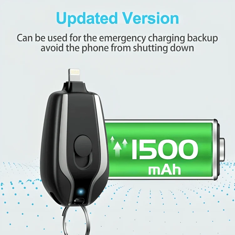 MicroPower™ | Mini powerbank med nyckelbricka - Image 3