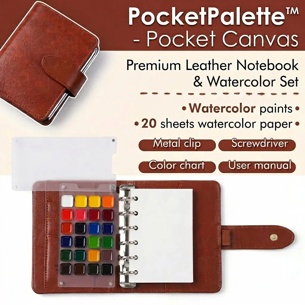 TILLFÄLLIGT 50% OFF | PocketPalette™ - Fickduk Canvas