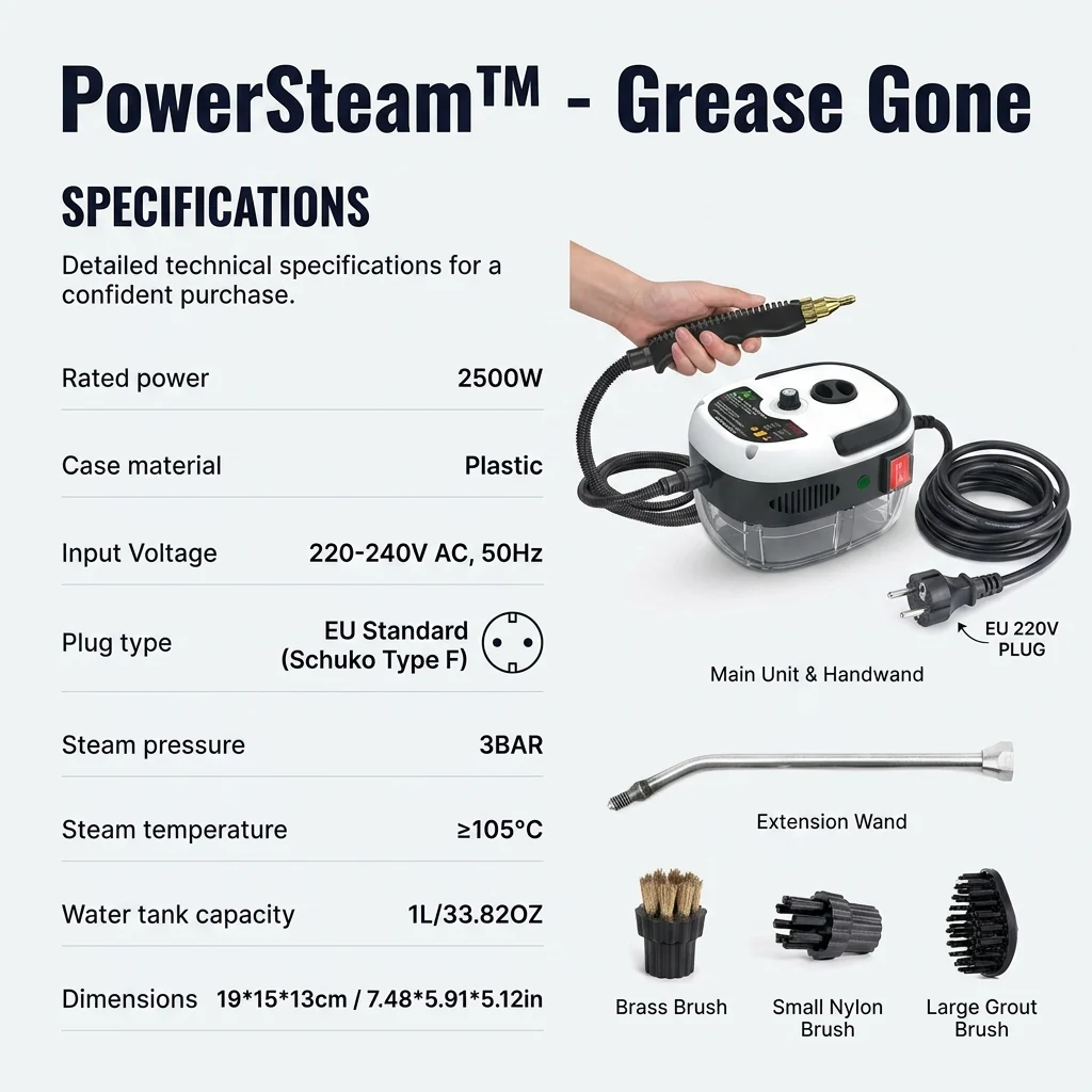 TILLFÄLLIGT 50% OFF | PowerSteam™ - Fett borta - Image 6