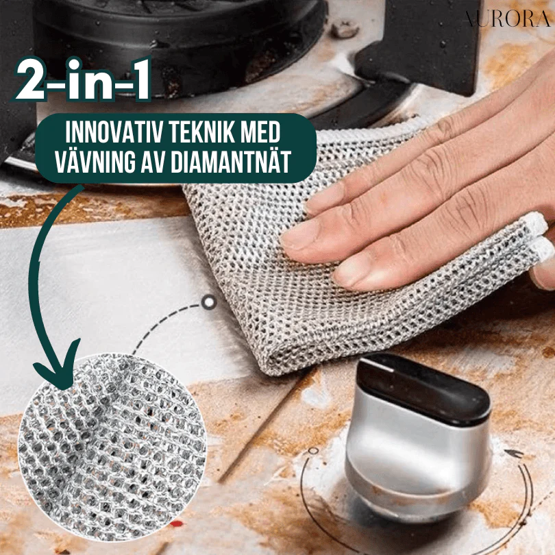 1 + 2 GRATIS IDAG | PowerWipe™ | 2-i-1 magisk rengöringsduk - Image 4