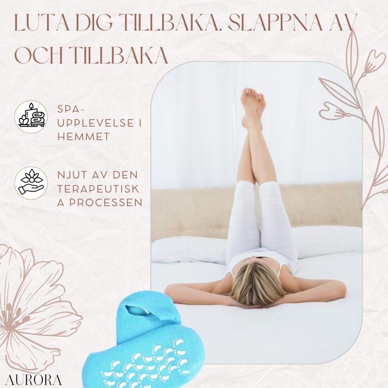 TILLFÄLLIGT 50% RABATT | PurePamper™ - Fuktighetsbevarande gelstrumpor - Image 6