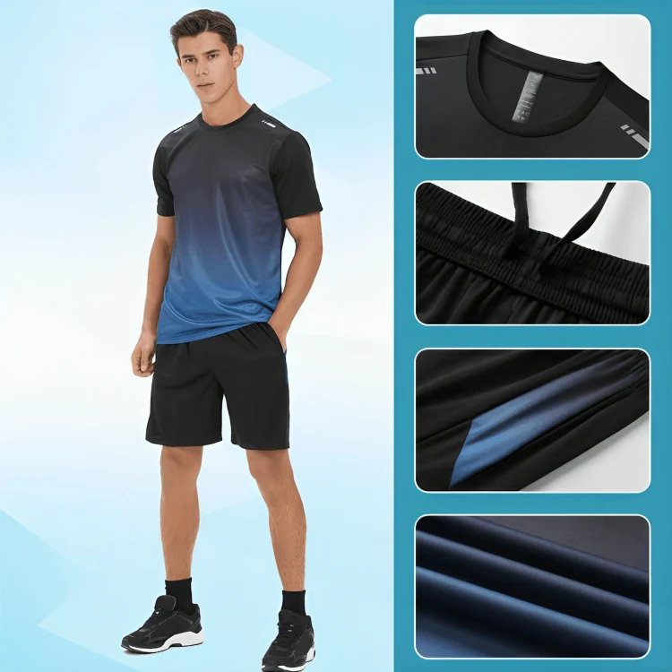 QuickFit™ | Snabbtorkande Sportdräkt För Män - Image 5