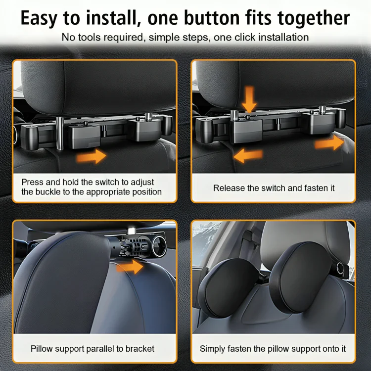 TILLFÄLLIGT 50% RABATT | RideRest™ | Inget mer obekvämt sovande i bilar! - Image 5