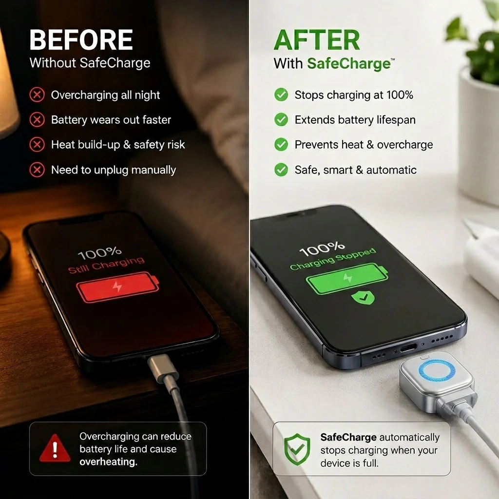 1 + 1 GRATIS IDAG | SafeCharge™ - Ladning Vakt - Image 2