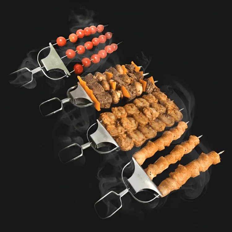 50% RABATT IDAG | SkewerPro™ |  3-VÄGS GRILLSPETT - Image 10