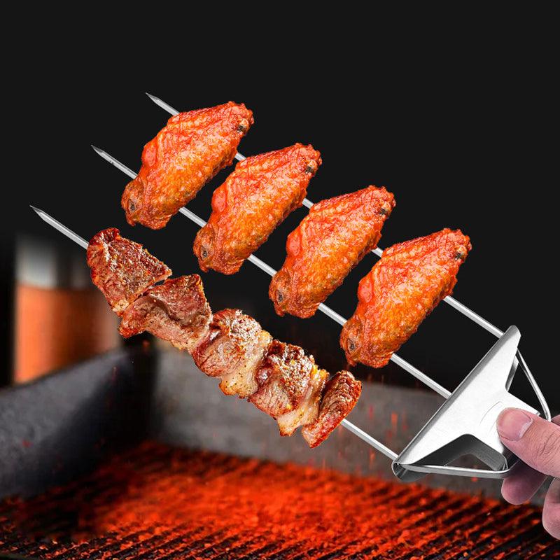 50% RABATT IDAG | SkewerPro™ |  3-VÄGS GRILLSPETT - Image 4