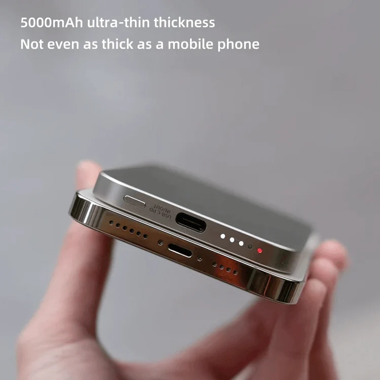 SlimVolt™ | Magnetisk Tunn PowerBank - Image 6