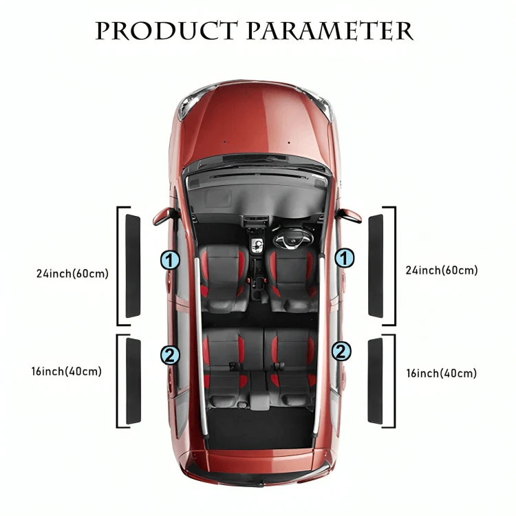 StepGuard™ | Kolfiber bil dörrtröskel skyddsdekal - Image 11